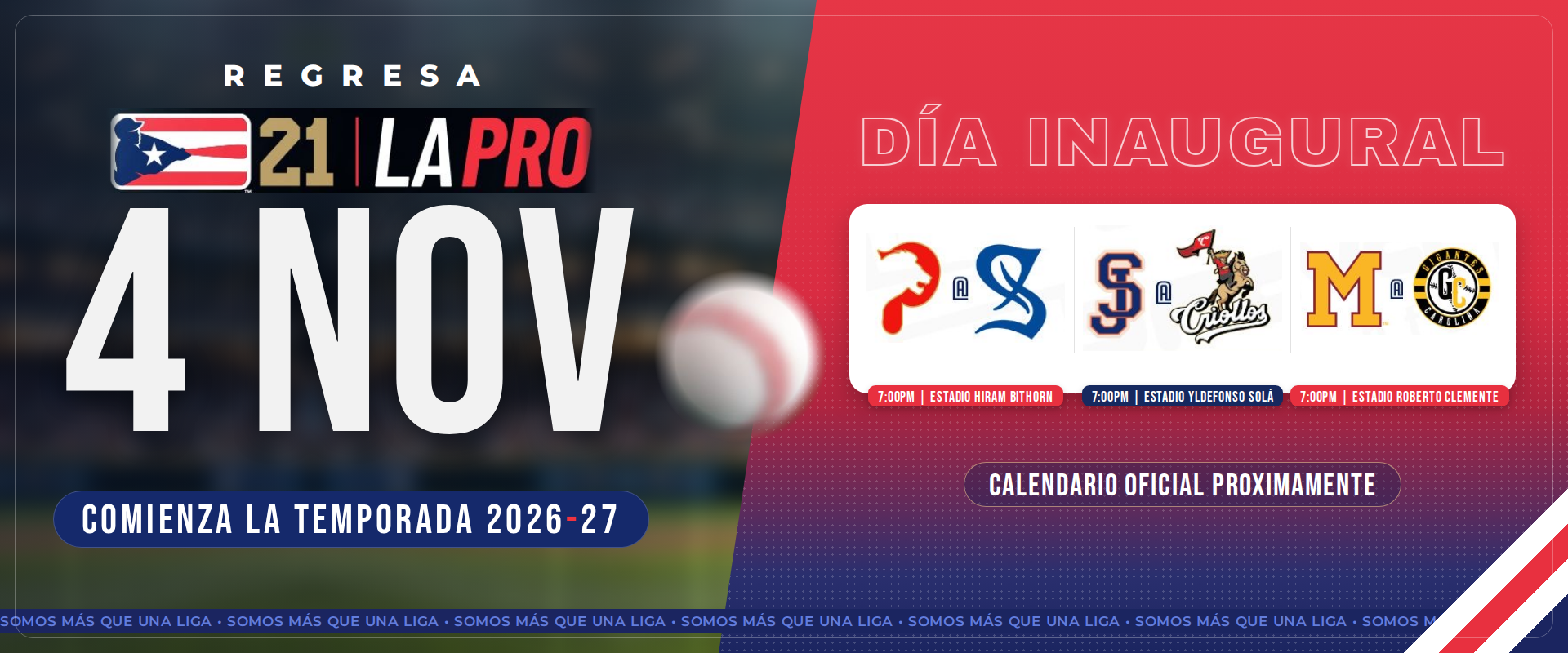 Banner de Liga PR
